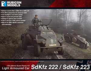 SdKfz 222/223 Light Armoured Car
