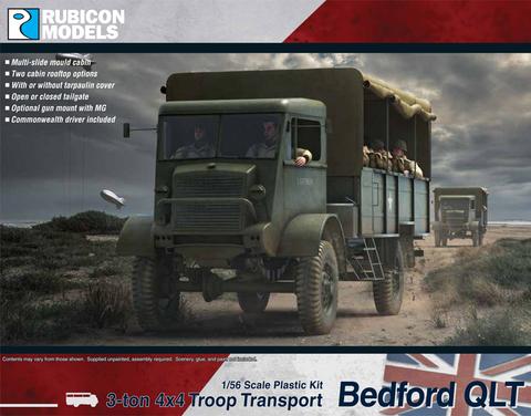 Bedford QLT 3-ton 4x4 Troop Transport