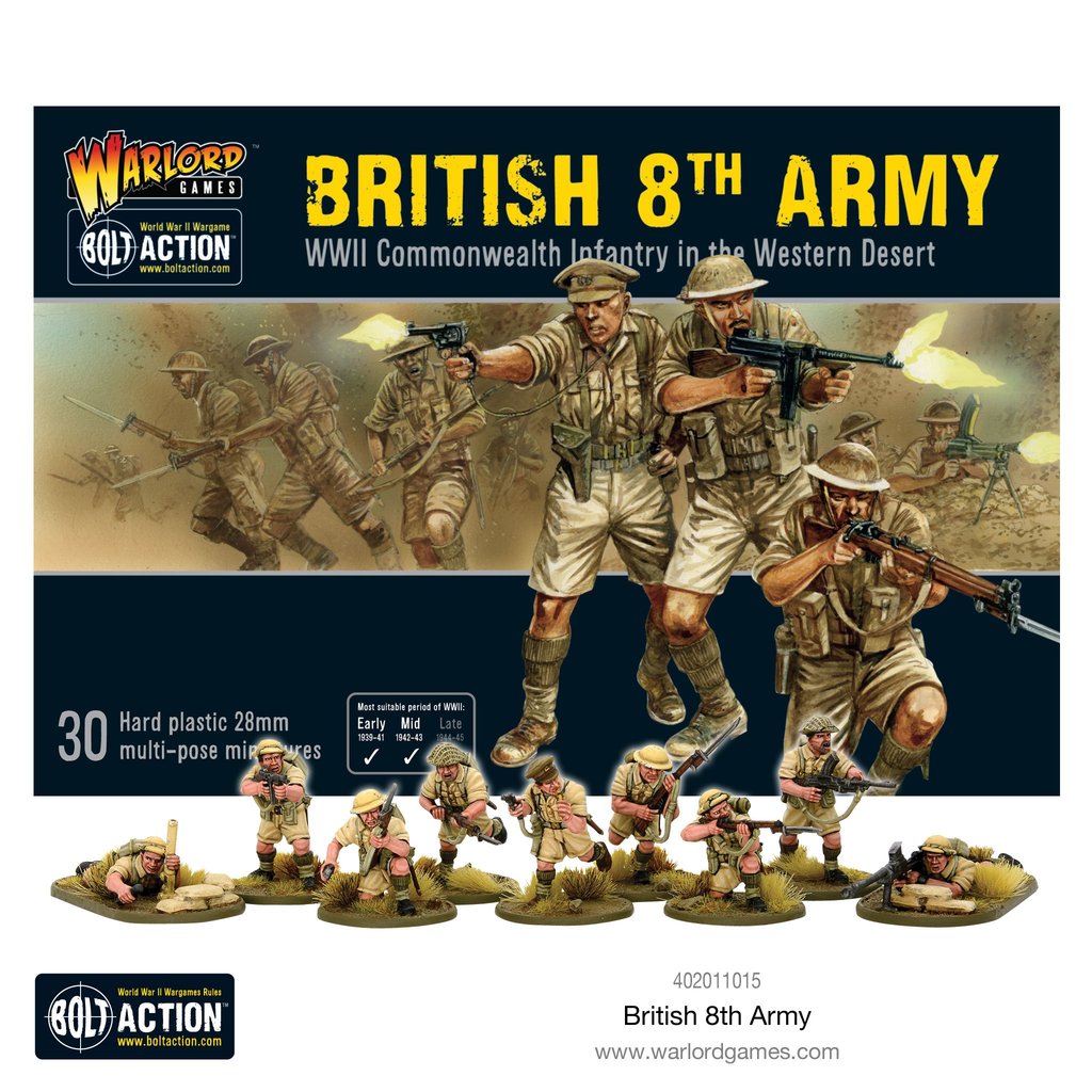 British 8th Army Infantry Box