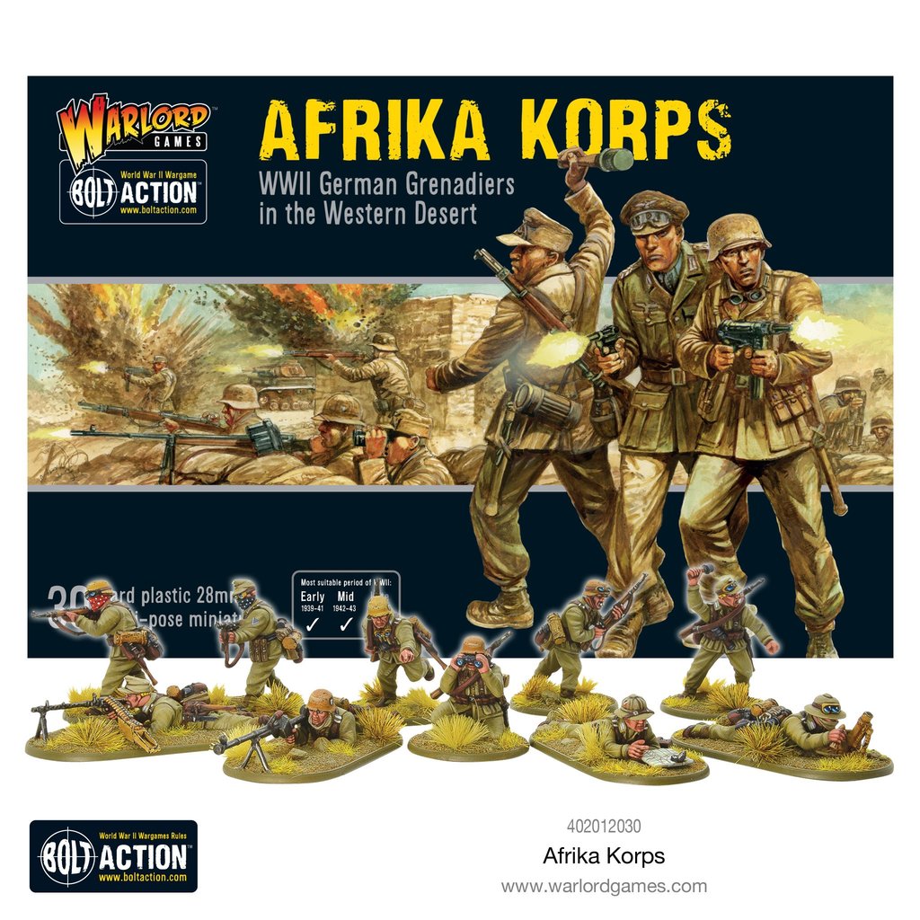 German Afrika Korps Infantry Box
