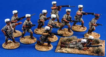 Free French Foreign Legion squad