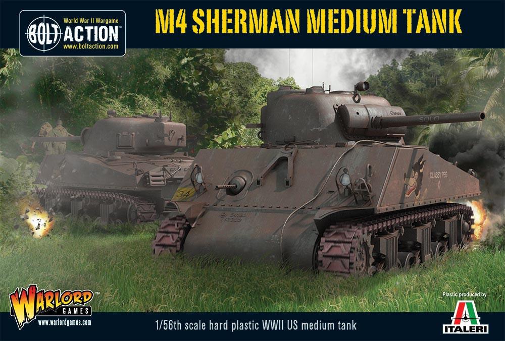 M4 Sherman medium tank (plastic