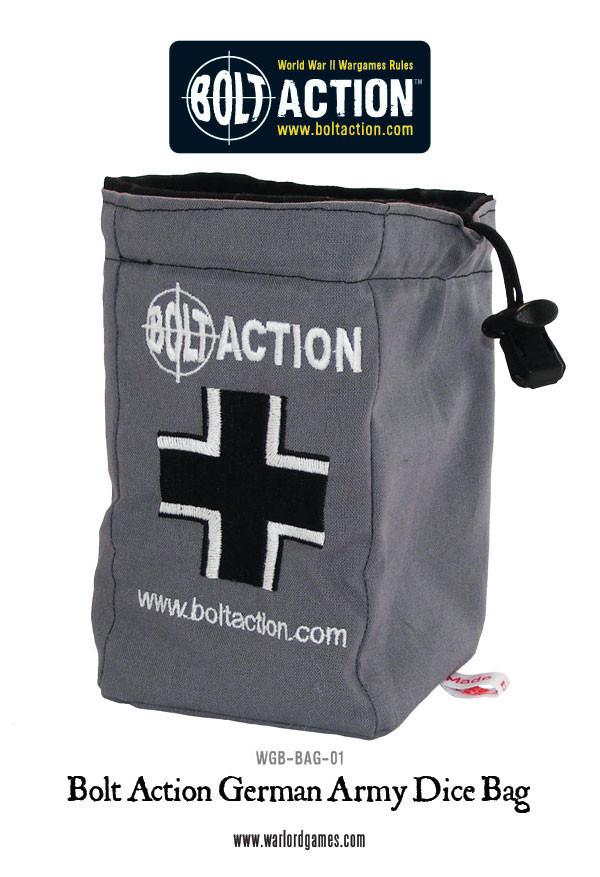 Bolt Action German Army Dice Bag & Dice