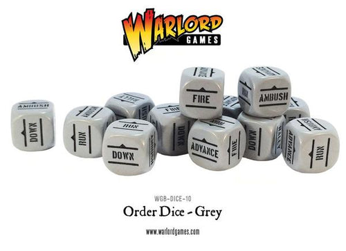 Order Dice Grey - Pack
