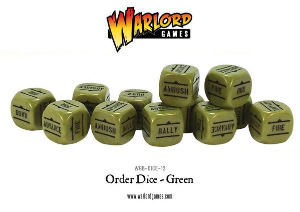 Order Dice Green - Pack