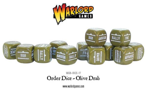 Order Dice Olive - Pack