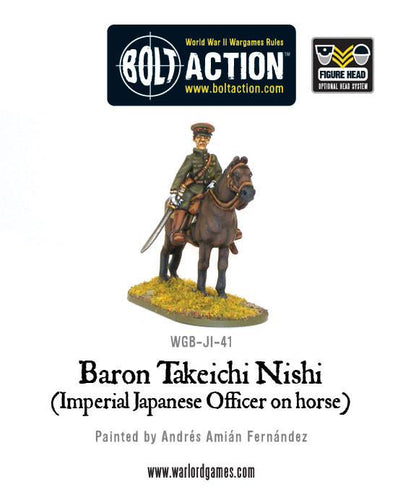 Baron Nishi (Imperial Japanese officer on horse)