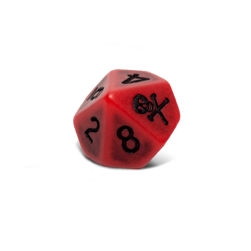 SET OF 6 BLOOD D10 DICE  required