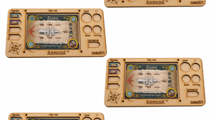 Armada MDF Ship Card Tray Four Pack